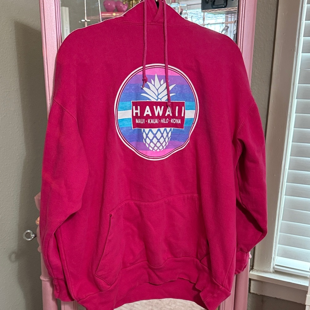 Life Authentic Pink Hawaii Hoodie - From Hawaii
